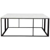 Square Cocktail Table Marble Top Coffee Tables Coffee Tables LOOMLAN By Diamond Sofa