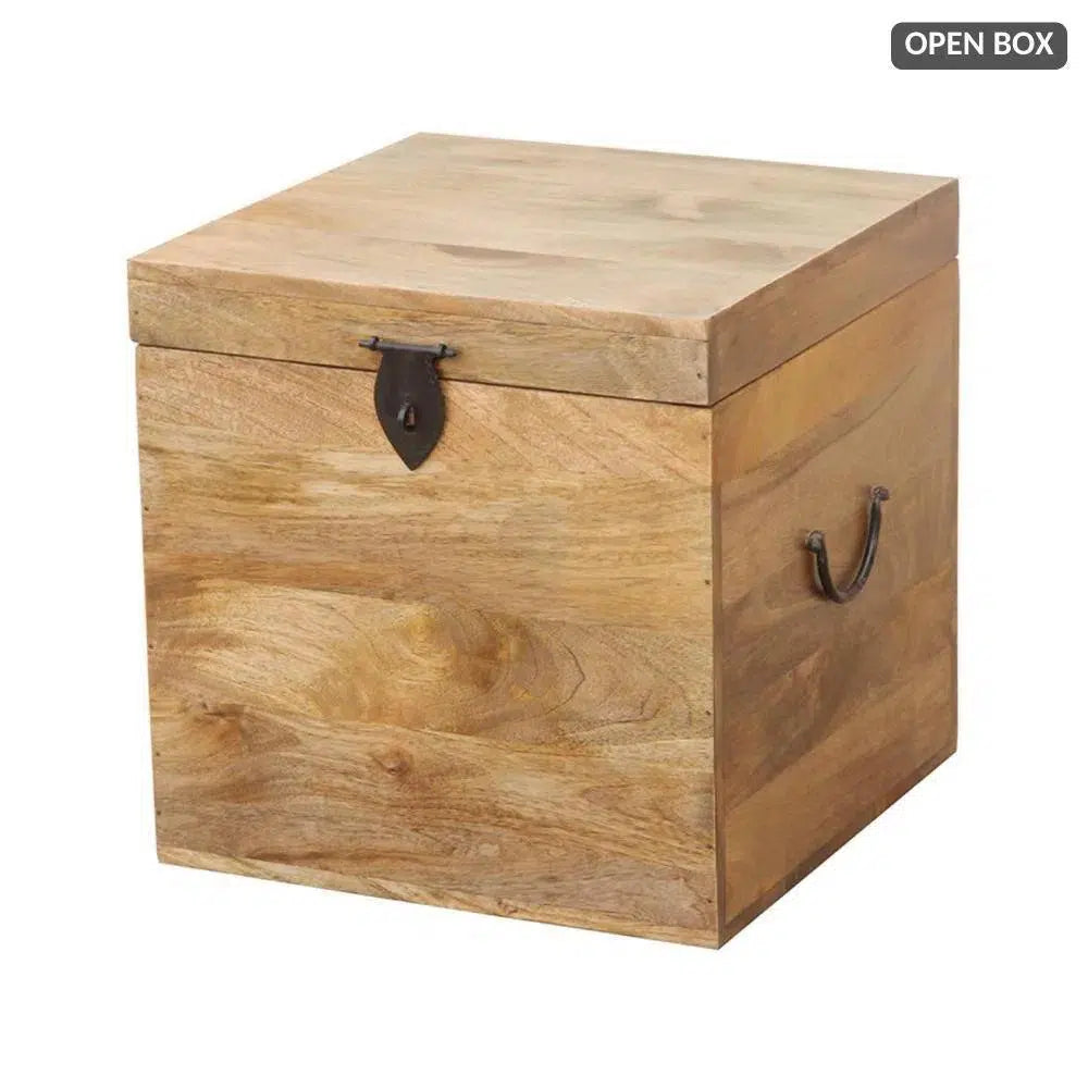 Square Storage Cube Trunk Farmhouse Jameson