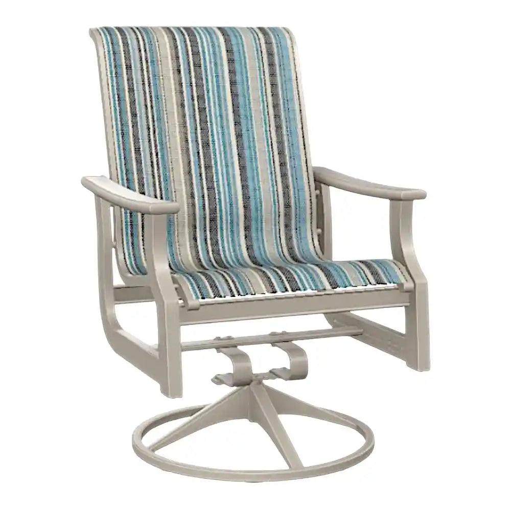 Get St. Catherine Marine Grade Polymer Sling Swivel Outdoor Rocker | L ...