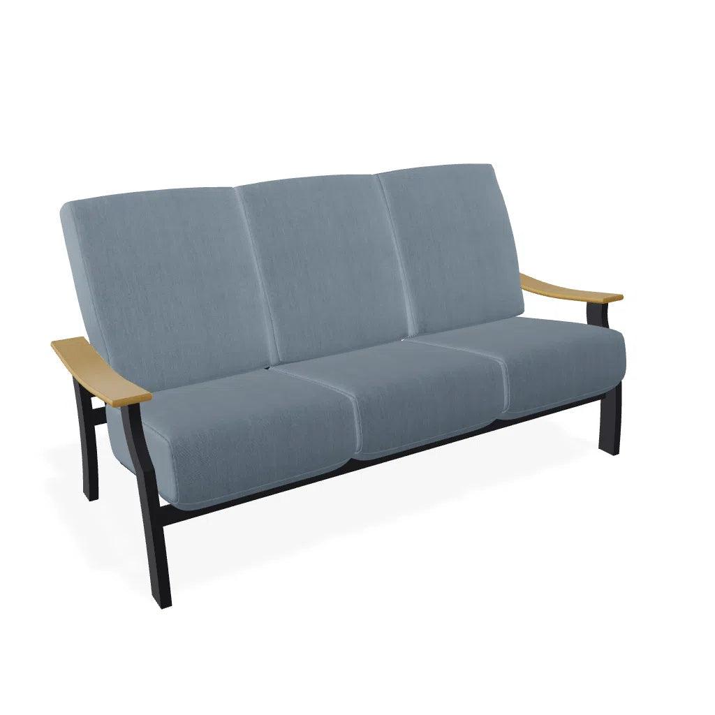 St. Catherine Cushion 3-Seat Sofa Polymer Arm