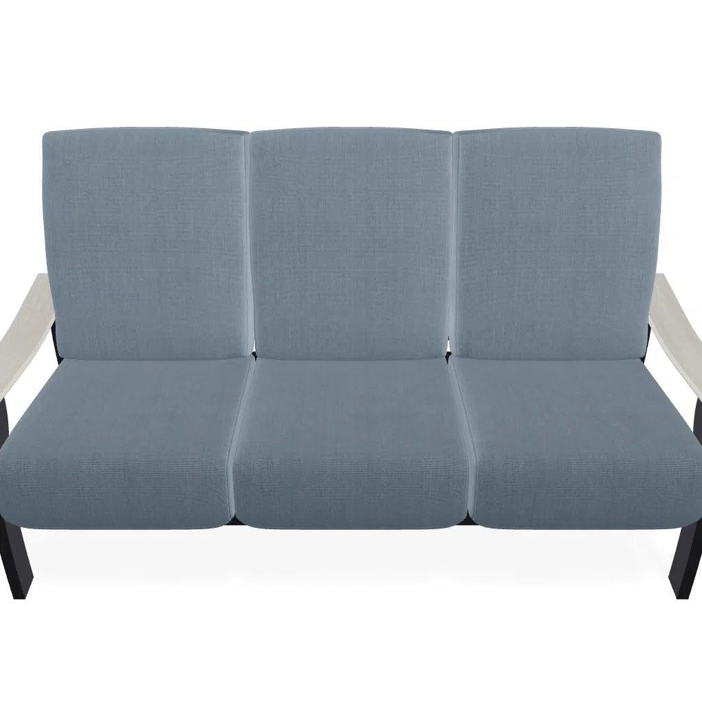 St. Catherine Cushion 3-Seat Sofa Polymer Arm