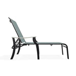 St. Catherine Sling Lay-Flat Chaise Polymer Arms