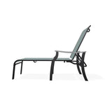 St. Catherine Sling Lay-Flat Chaise Polymer Arms