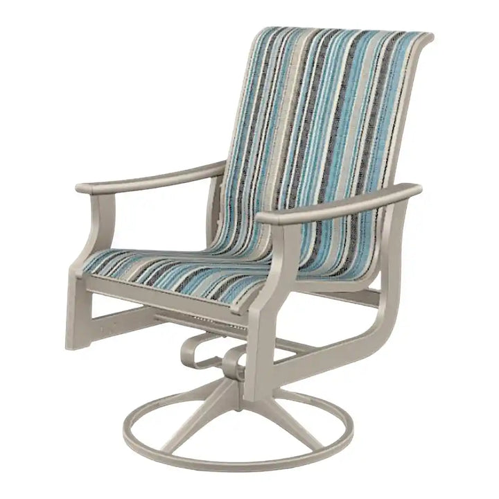 Get St. Catherine Marine Grade Polymer Sling Swivel Outdoor Rocker | L ...