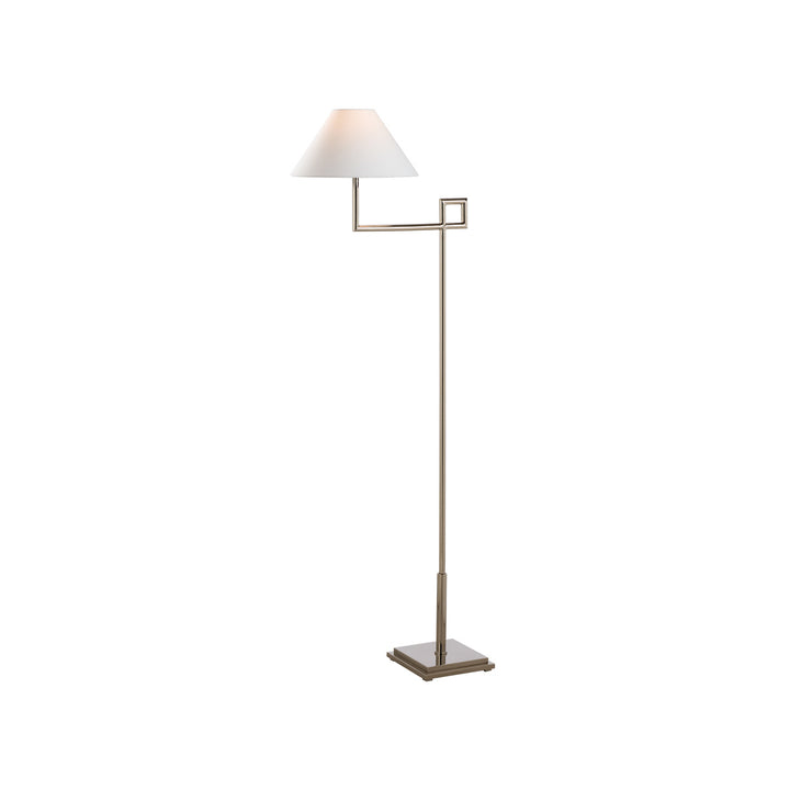 St. Dunstan Slim Profile Metal Floor Lamp-Floor Lamps-Chelsea House-LOOMLAN