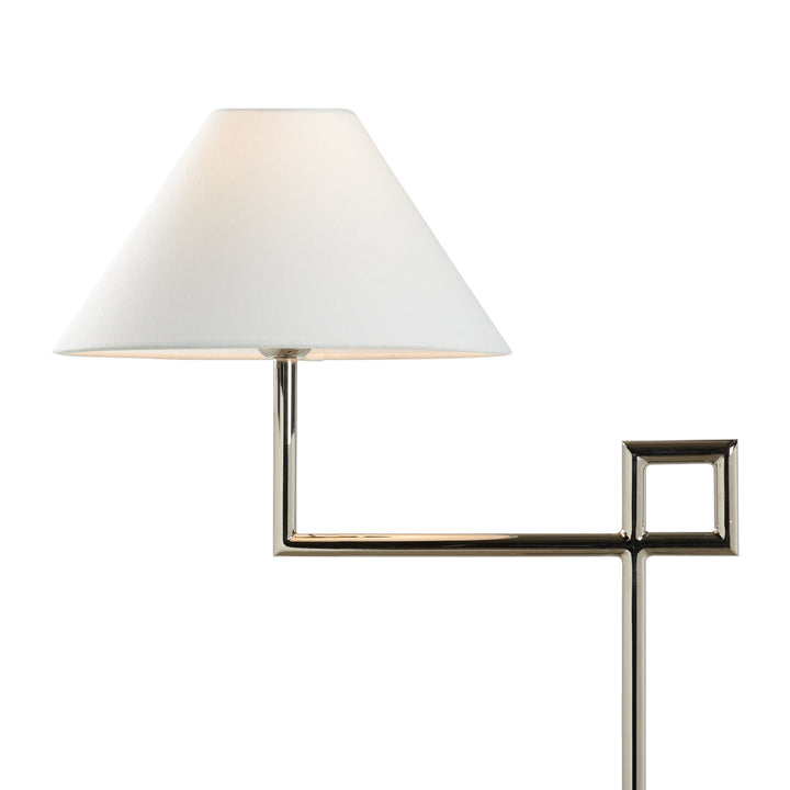 St. Dunstan Slim Profile Metal Floor Lamp-Floor Lamps-Chelsea House-LOOMLAN