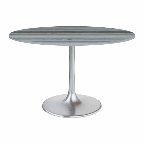 Star City Dining Table 48" Gray Dining Tables LOOMLAN By Zuo Modern