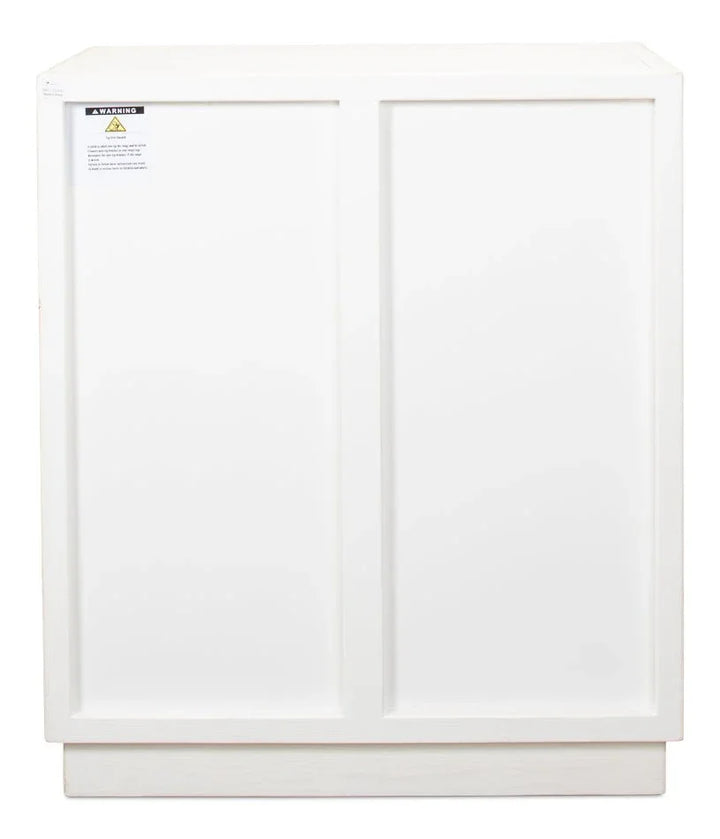 Stefano Four Drawer White Chest - LOOMLAN - Sarreid - Chests