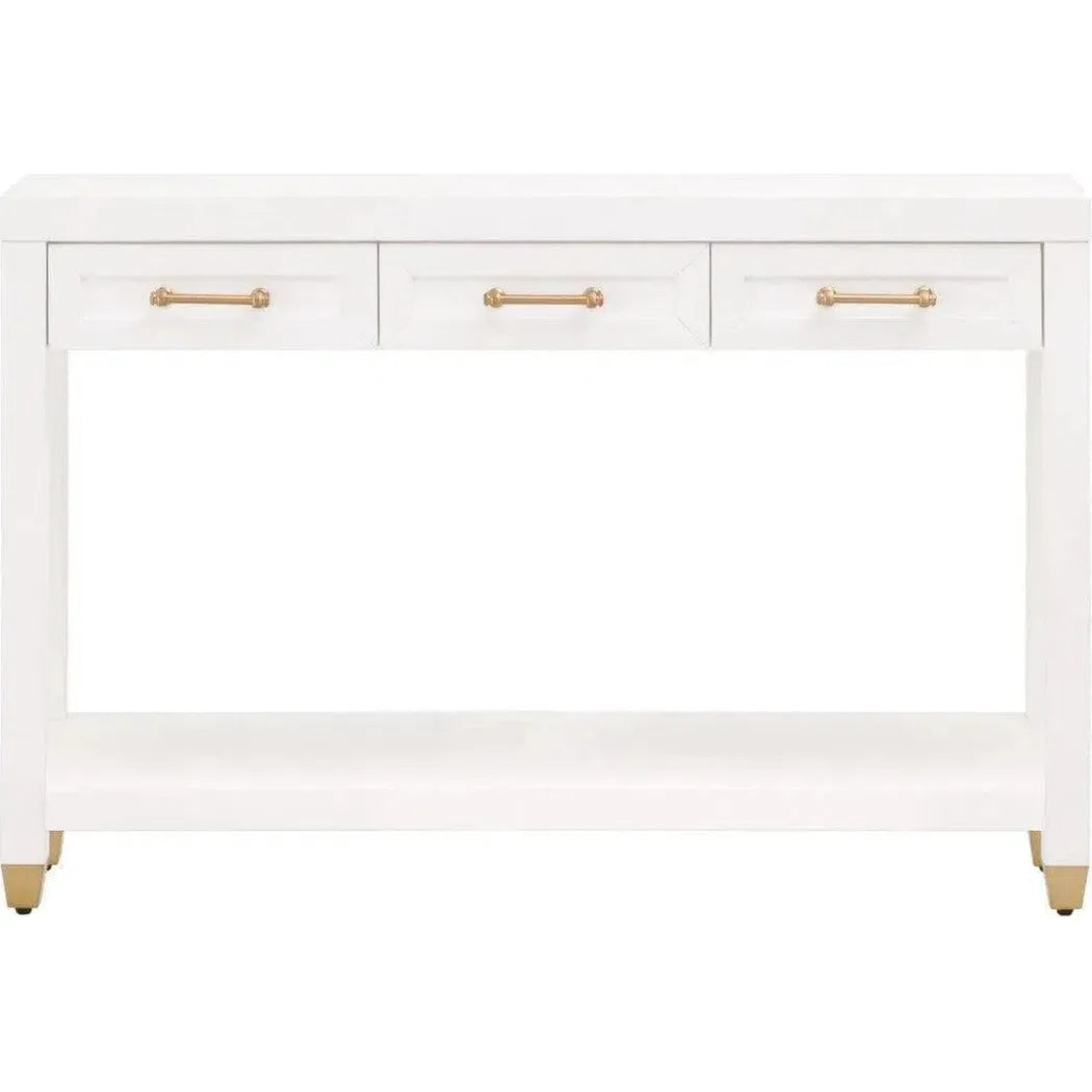 Stella Narrow Console Table Solid Wood