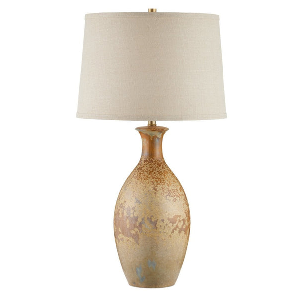 Stellata Brown Ceramic Table Lamp