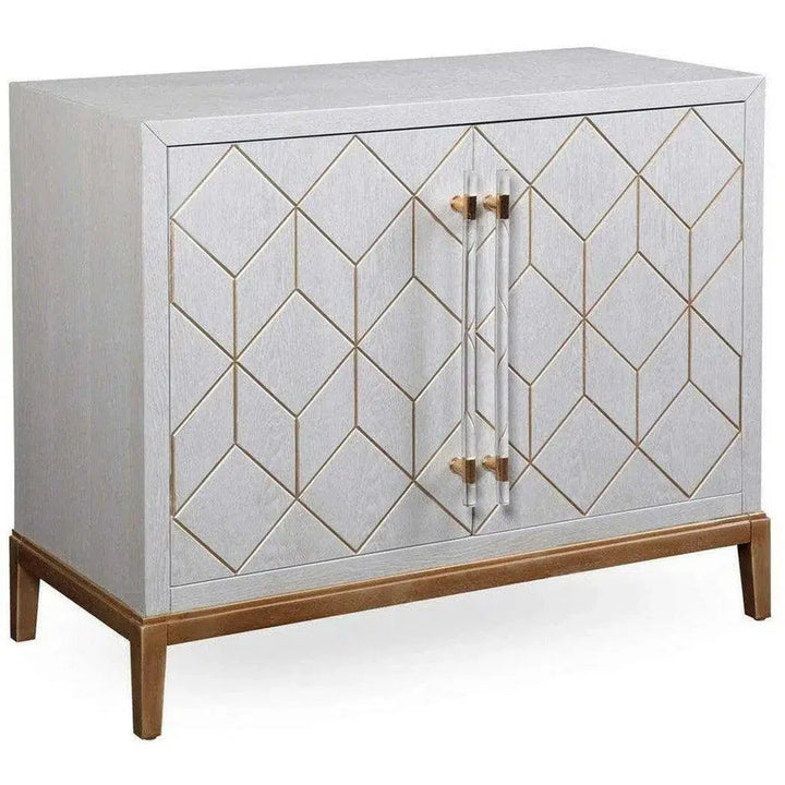 Stemware Holders Home Bar Cabinet-Home Bar Cabinets-Bassett Mirror-LOOMLAN