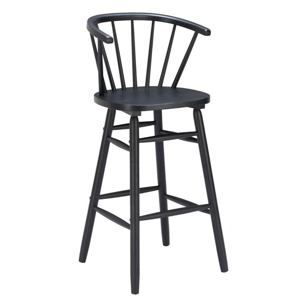 Stenger Painted Wooden Barstool 2PC