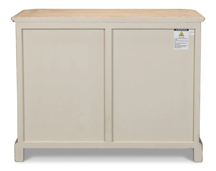 Stephano Two Door Wood Sideboard - LOOMLAN - Sarreid - Sideboards
