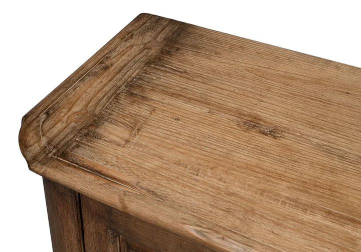 Stephano Two Door Wood Sideboard - LOOMLAN - Sarreid - Sideboards