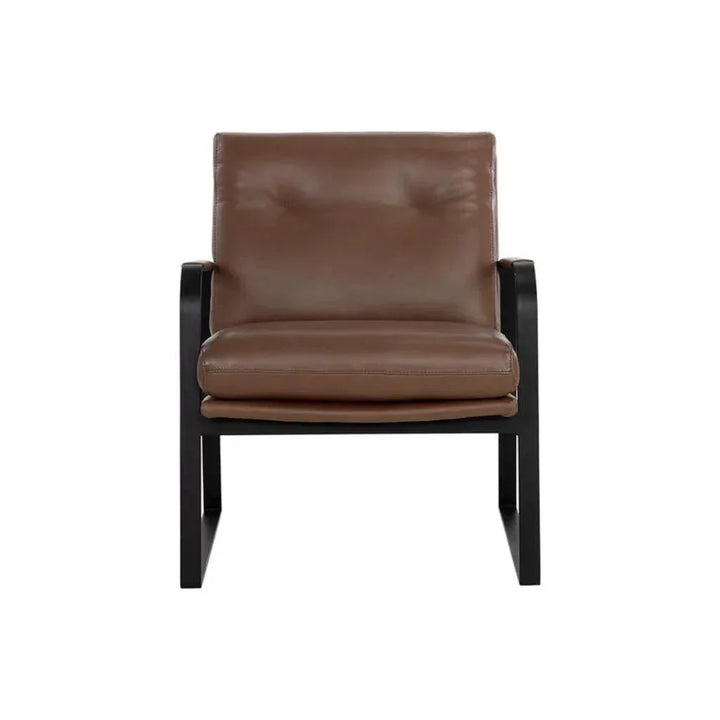 Sterling Leather Lounge Chair - LOOMLAN - SUNPAN - Accent Chairs