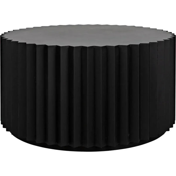 Stern Coffee Table, Black Steel - LOOMLAN - Noir - Coffee Tables