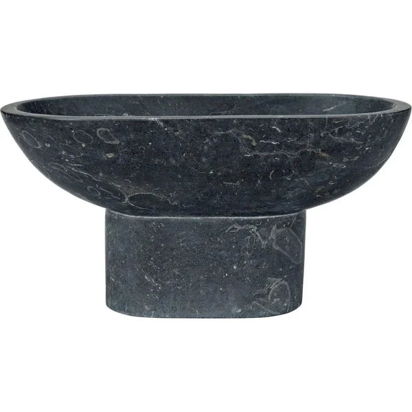 Steve Black Marble Tray - LOOMLAN - Noir - Trays