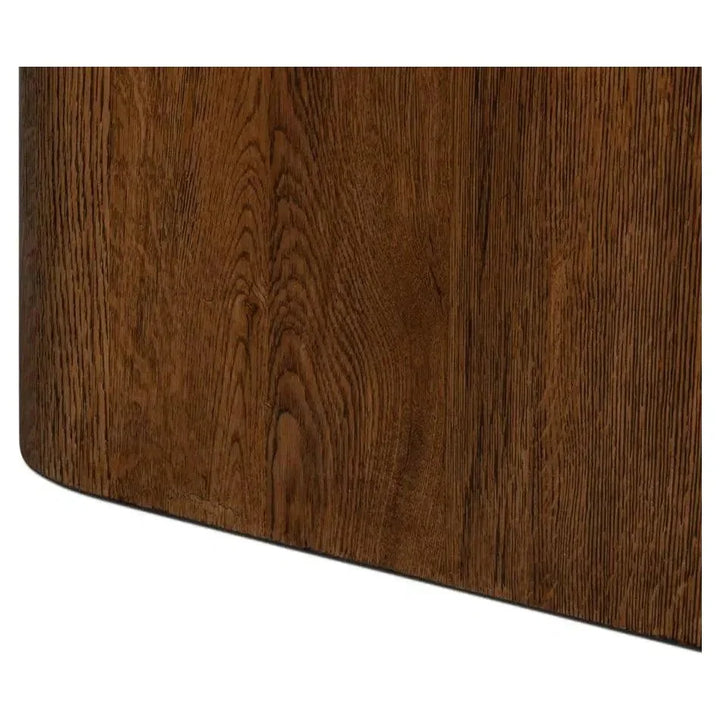 Stewart Natural Wood Square Side Table - LOOMLAN
