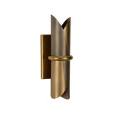 Stockman Brass Made Wall Sconce-Wall Sconces-Wildwood-LOOMLAN