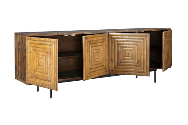 Stokes Bamboo Sideboard-Sideboards-Furniture Classics-LOOMLAN