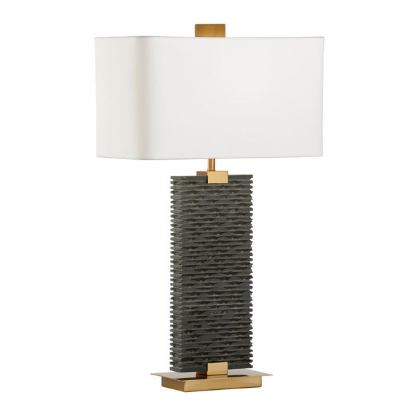 Stonehenge Brass Mounted Table Lamp