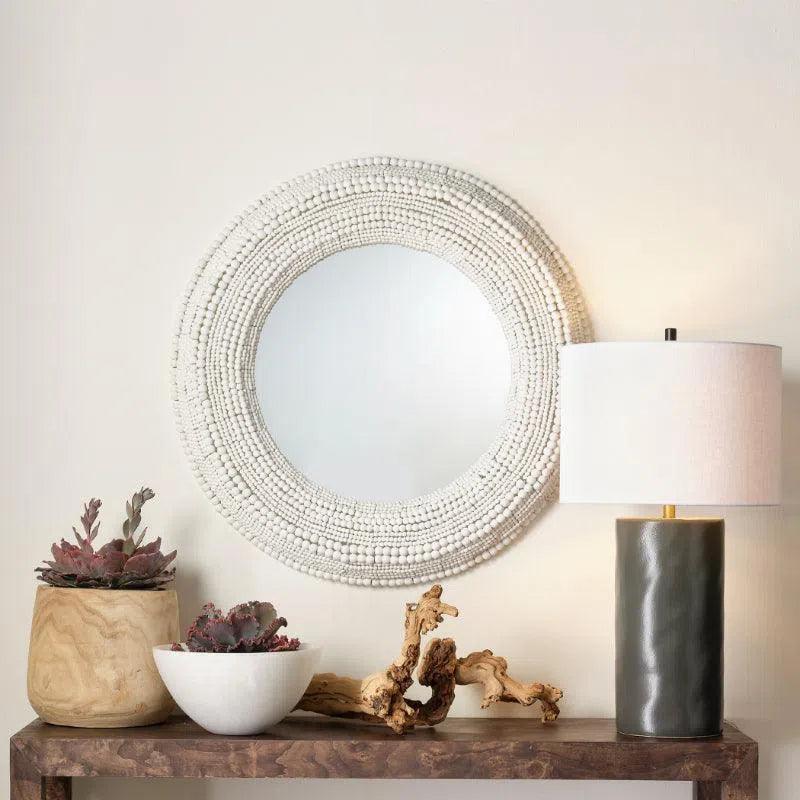 Strand Beaded Mirror