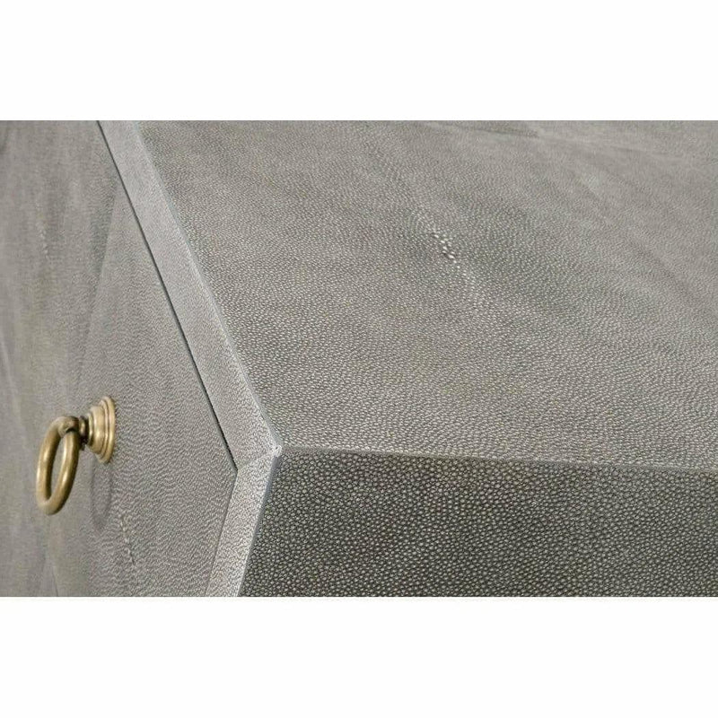 Strand Gray Shagreen 6-Drawer Double Dresser