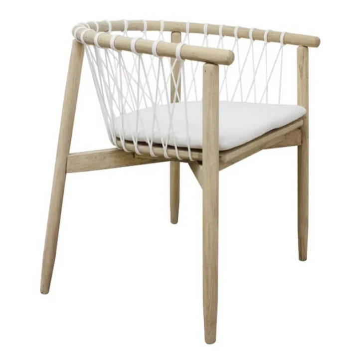 Strand Wood Framed Dining Chair - LOOMLAN - Artesia - Dining Chairs