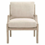 Stratton Club Chair Bisque Natural Gray Beech Club Chairs LOOMLAN By Essentials For Living