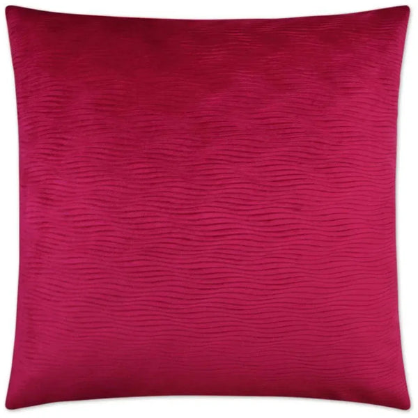 Stream Fuchsia Red Throw Pillow With Insert - LOOMLAN - D.V. Kap - Throw Pillows