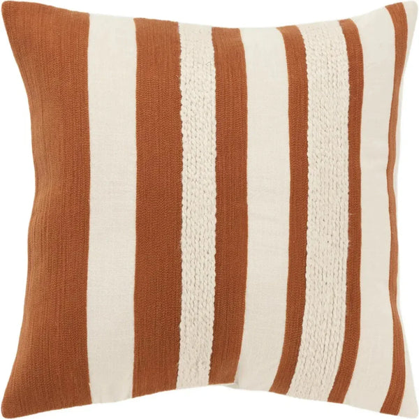 Stripes Down Filled Decorative Throw Pillow Cover - LOOMLAN - LOOMLAN - Throw Pillows