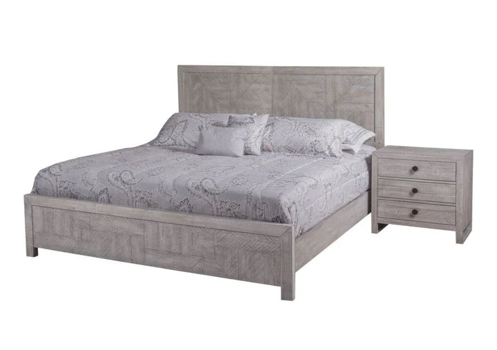 Studio 20 Wooden Modern Panel Bed - LOOMLAN - Palmetto Home - Beds