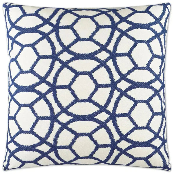 Suave Blue Blue Throw Pillow With Insert - LOOMLAN - D.V. Kap - Throw Pillows