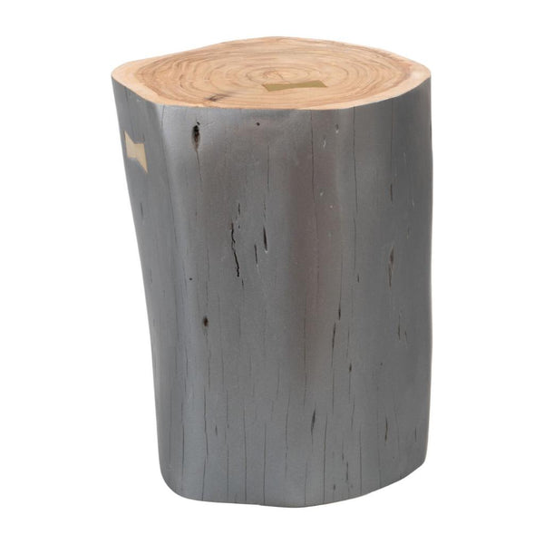 Sugra Wooden Grey End Table