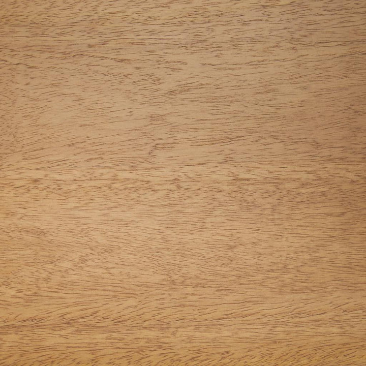 Suke Natural Wooden Trestle Dining Table-Dining Tables-Mercana-LOOMLAN