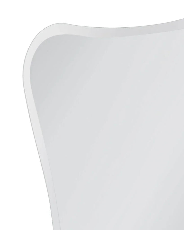 Sullivan Hourglass Design Wall Mirror - LOOMLAN - Bassett Mirror - Wall Mirrors