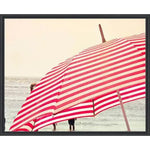 Summer Beach Umbrella d Canvas Wall Art For Living Room