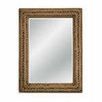 Summerville 49" Rectangle Jute Rope Wall Mirror