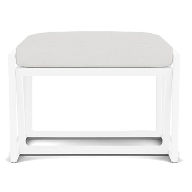 Summit Aluminum Frame Outdoor Ottoman-Outdoor Ottomans-Lloyd Flanders-LOOMLAN