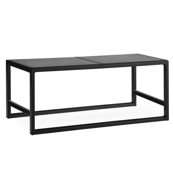 Summit Rectangular Outdoor Cocktail Table-Outdoor Coffee Tables-Lloyd Flanders-LOOMLAN