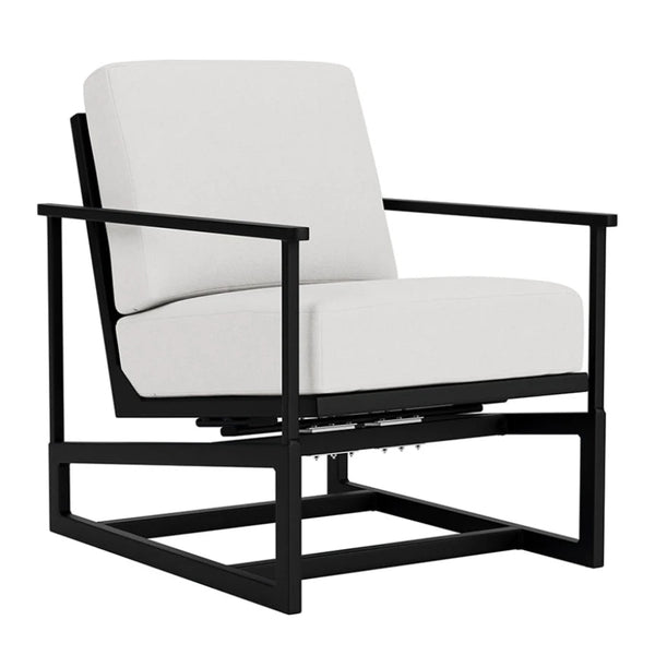 Summit Spring Aluminum Frame Outdoor Rocker-Outdoor Accent Chairs-Lloyd Flanders-LOOMLAN