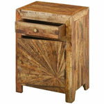 Sunburst Accent Cabinet 1 Drawer Sun