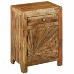 Sunburst Accent Cabinet 1 Drawer Sun