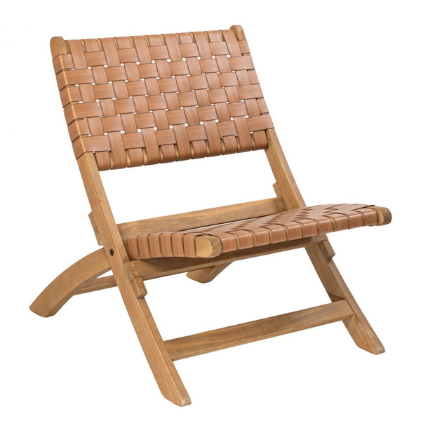 Sunflare Wooden Frame Outdoor Lounge Chair