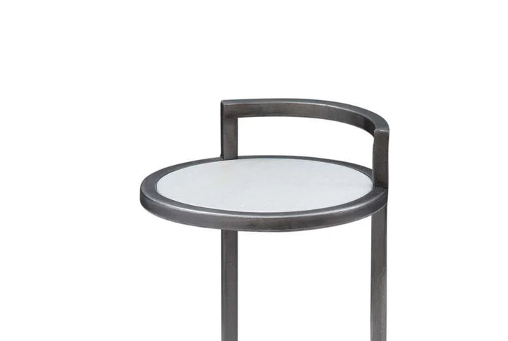 Surrey Metal Framed Round Scatter Table - LOOMLAN - Bassett Mirror - Side Tables