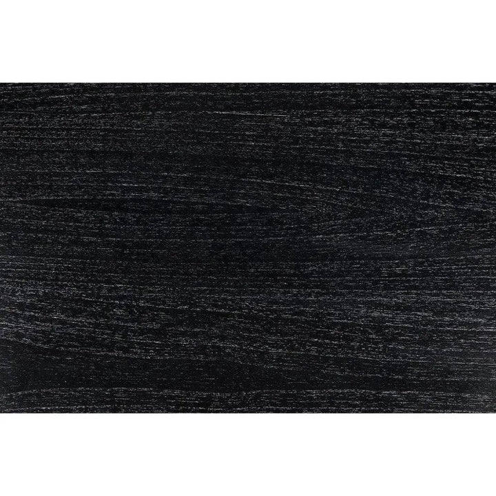 Sutton Wood Black Rectangle Coffee Table - LOOMLAN - Noir - Coffee Tables