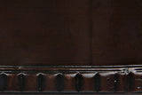 Sutton Wood Distressed Brown Desk-Home Office Desks-Noir-LOOMLAN