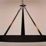 Swan Chandelier-Chandeliers-Noir-LOOMLAN