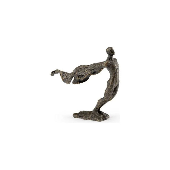 Swept Away Bronze Sculpture - LOOMLAN - Wildwood - Statues & Sculptures