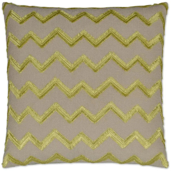 Symmetry Citron Brown Throw Pillow Insert - LOOMLAN - D.V. Kap - Throw Pillows